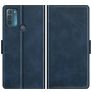 Mobigear Slim Magnet Housse Motorola Moto G50 Etui Porte-Monnaie - Bleu