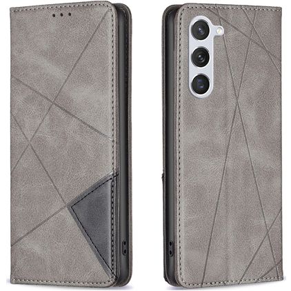 Mobigear Rhombus Slim Samsung Galaxy S24 Étui - Gris