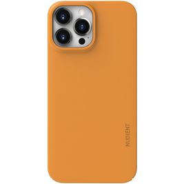 Nudient Thin Precise Coque iPhone 13 Pro Max Coque arrière Rigide - Saffron Yellow