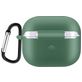 Mobigear Classic Coque Apple AirPods 3 Coque en Silicone Souple - Vert