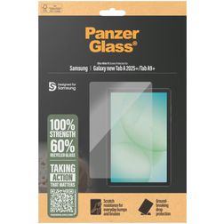 PanzerGlass Ultra-Wide Fit Samsung Galaxy Tab A11 Plus Verre trempé Protection d'écran - Compatible Coque - Ultra-Wide-Fit
