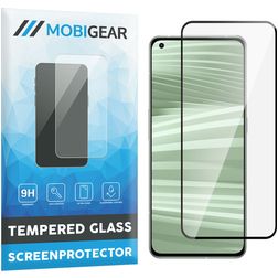 Mobigear Premium Realme GT2 Pro Verre trempé Protection d'écran - Compatible coque - Noir