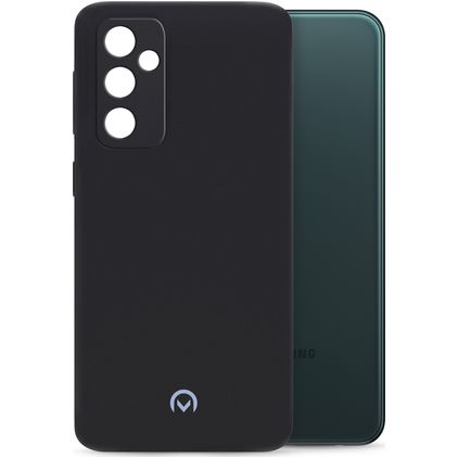 Mobilize Rubber Gelly Coque Samsung Galaxy M23 Coque arrière en TPU Souple - Matt Black