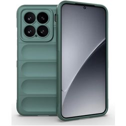 Mobigear Bumpy Xiaomi 15 TPU souple Coque arrière - Vert