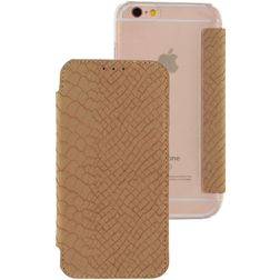 Mobilize Slim Gelly Housse iPhone 6s Etui - Snake Creamy Rose