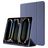 Mobigear Tri-Fold Gel Coque iPad Pro 11 Pouces (2024) Etui en TPU,Similicuir + Porte-crayon - Violet