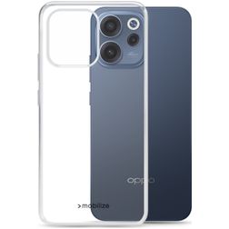 Mobilize Gelly Case Coque Transparente OPPO Reno 15 F Coque arrière en TPU Souple - Transparent
