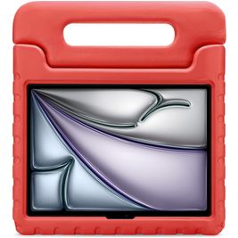 Xccess Kids Guard Coque iPad Air 13 Pouces (2024) Coque de tablette pour enfants avec Poignée Enfants en EVA - Rouge