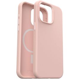 OtterBox Symmetry Coque iPhone 15 Pro Max MagSafe Coque arrière Rigide Anti-Chocs - Rose