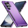 Mobigear Heavy Armor Samsung Galaxy S24 Ultra Plastique rigide Coque arrière Antichoc - Violet