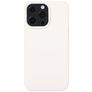 Mobigear Rubber Touch Coque iPhone 14 Coque arrière en Silicone - Blanc
