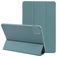 Mobigear Tri-Fold Gel Coque iPad Pro 11 Pouces (2024) Etui en TPU,Similicuir - Vert