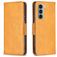 Mobigear Excellent Housse Motorola Moto G200 5G Etui Porte-Monnaie - Cognac