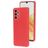 Mobiparts Coque Samsung Galaxy A33 Coque arrière en Silicone - Scarlet Red