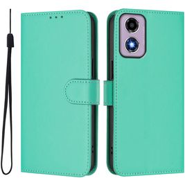Mobigear Urban Wallet Housse Motorola Moto E14 Etui Porte-Monnaie - Vert