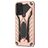 Mobigear Armor Stand Samsung Galaxy A03s Plastique rigide Coque arrière Antichoc avec béquille - Rose doré