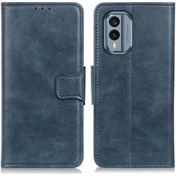 Mobigear Classy Housse Nokia X30 Etui Porte-Monnaie - Bleu