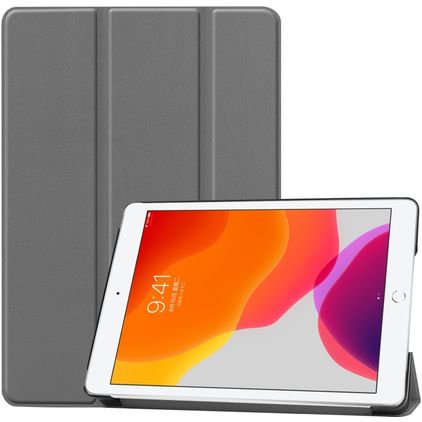 Mobigear Tri-Fold Coque iPad 8 (2020) Etui - Gris