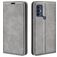 Mobigear Retro Slim Housse TCL 30 SE Etui Porte-Monnaie - Gris