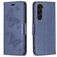 Mobigear Butterfly Housse Samsung Galaxy S24 Plus Etui Porte-Monnaie - Bleu