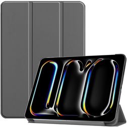 Mobigear Tri-Fold Coque iPad Pro 13 Pouces (2024) Etui - Gris