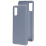 Mobiparts Coque Samsung Galaxy A41 Coque arrière en Silicone - Royal Grey