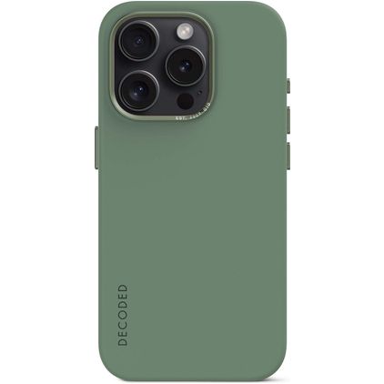 Decoded Coque iPhone 15 Pro Max Coque arrière en Silicone - Sage Leaf