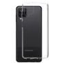 Mobiparts Classic Coque Transparente Samsung Galaxy A12 Coque arrière en TPU Souple - Transparent