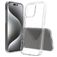Mobigear Crystal Coque Transparente iPhone 16 Pro Max Coque arrière Rigide - Transparent
