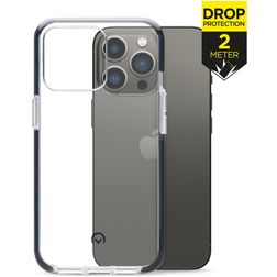 Mobilize Shatterproof Coque iPhone 13 Pro Coque arrière Rigide Anti-Chocs - Transparent / Noir