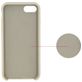 Mobilize Solid Coque iPhone 8 Coque arrière en Silicone - Blanc