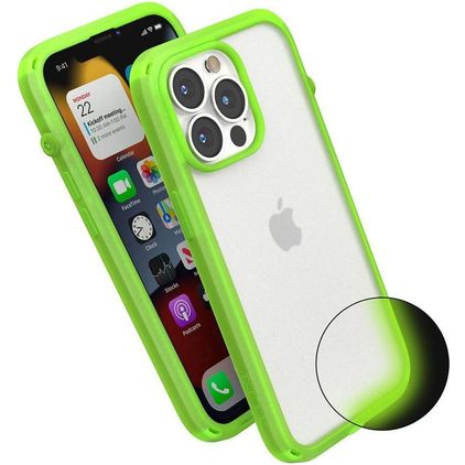 Catalyst Influence iPhone 13 Pro Plastique rigide Coque arrière Antichoc - Glow In The Dark