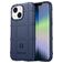 Mobigear Rugged Shield iPhone 14 Plus TPU souple Coque arrière Antichoc - Bleu