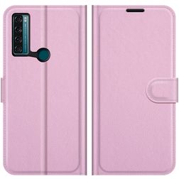 Mobigear Classic Housse TCL 20 SE Etui Porte-Monnaie - Rose