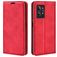 Mobigear Retro Slim Housse Realme GT2 Pro Etui Porte-Monnaie - Rouge
