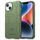 Mobigear Rugged Shield Coque iPhone 15 Plus Coque arrière en TPU Souple Anti-Chocs - Vert