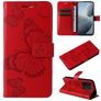 Mobigear Butterfly Housse Xiaomi 14T Etui Porte-Monnaie - Rouge