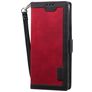 Mobigear Two Tone Housse Huawei P40 Etui Porte-Monnaie - Noir / Rouge
