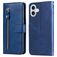 Mobigear Zipper Housse iPhone 17 Etui Porte-Monnaie - Bleu