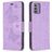 Mobigear Butterfly Housse Nokia G42 Etui Porte-Monnaie - Violet