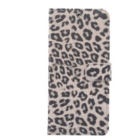 Mobigear Leopard Housse Samsung Galaxy S20 Etui Porte-Monnaie - Marron
