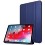Mobigear Tri-Fold Gel Coque iPad Pro 11 Pouces (2022) Etui en TPU,Similicuir - Bleu Marin
