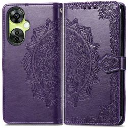 Mobigear Dreamcatcher Housse OnePlus Nord CE 3 Lite 5G Etui Porte-Monnaie - Violet