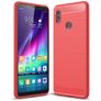 Mobigear Brushed Slim Coque HONOR Note 10 Coque arrière en TPU Souple - Rouge