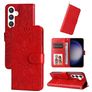Mobigear Sunflower Housse Samsung Galaxy S24 Plus Etui Porte-Monnaie - Rouge