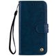 Mobigear Wallet Housse HONOR 8X Etui Porte-Monnaie - Bleu Marin