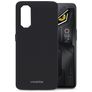 Mobilize Rubber Gelly Nubia Neo 3 TPU souple Coque arrière - Noir