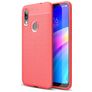 Mobigear Luxury Coque Xiaomi Redmi 7 Coque arrière en TPU Souple - Rouge