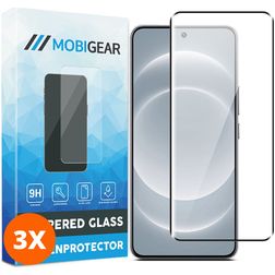 Mobigear Premium Xiaomi 14 Ultra Verre trempé Protection d'écran - Compatible Coque (Lot de 3)