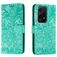 Mobigear Flowers Housse HONOR 200 Lite Etui Porte-Monnaie - Vert